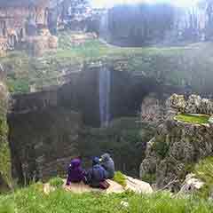 Tour from Beirut to Jeita Grotto, Harissa & Baatara Waterfall